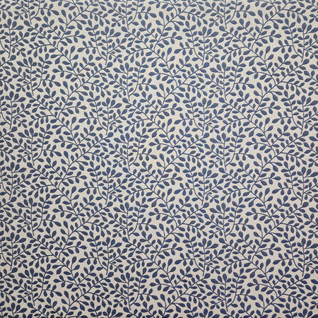 Backyard Retreat Dark Denim by Carole Fabric Manchester 46% Recycled Polyester, 32% Cotton, 22% Viscose India  10 1/8" V, 13 5/8" H 54 1/2""  - Fabric Carolina -