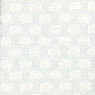 Slumber Party Ivory by Carole Designer Fabric Second Nature 61% Cotton, 39% Linen India N/A Horizontal: 1 3/4" and Vertical: 2" 55" - Swanky Fabrics -