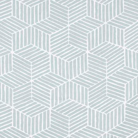 Revolving Door Seafoam by Carole Designer Fabric Modern Edge 100% Polyester India 19 7/8" V, 13 3/4" H 55" - Swanky Fabrics -