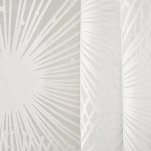 So Surprised White by Carole Fabric