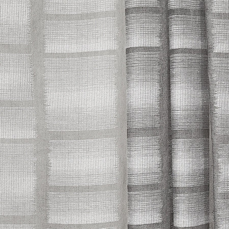 Drafted Graphite by Carole Fabric Perfect Balance 94% Polyester, 6% Linen Turkey N/A 11 1/2" V, 11" H HD 58.5"  - Fabric Carolina -