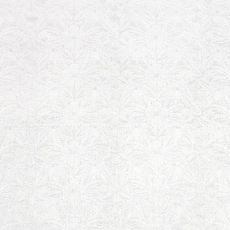Cheer And Love Off White by Carole Designer Fabric Oasis 100% Polyester India 6 3/8" V, 13" H 51.5" - Swanky Fabrics -