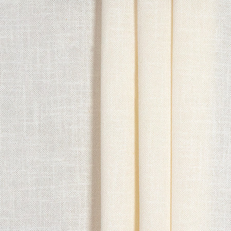 Curiosity Ecru by Carole Designer Fabric In The Open 45% Viscose, 40% Polyester, 15% Linen N/A None 52" - Swanky Fabrics -