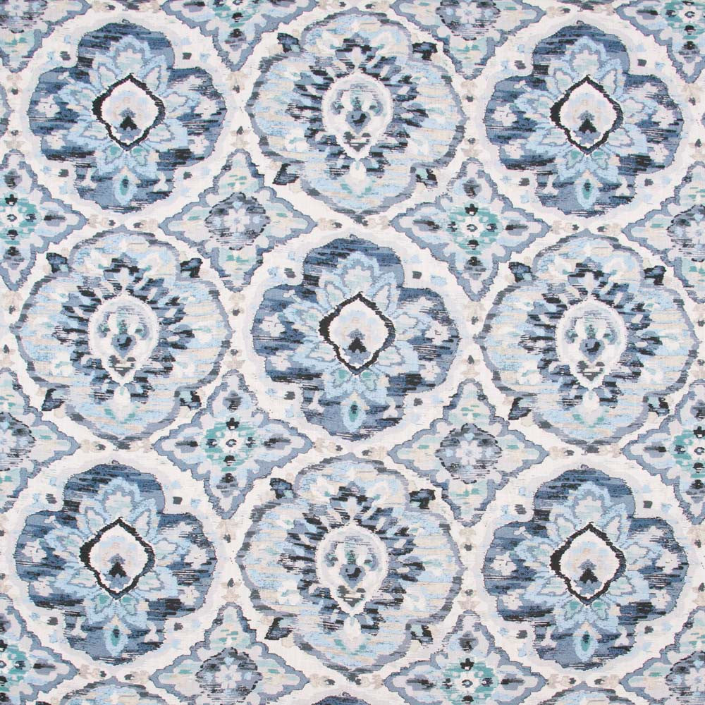 Culture Delft by Carole Fabric Red Sea 67% Viscose, 33% Linen Spain 15,000 Wyzenbeek Double Rubs Horizontal: 27 and Vertical: 27 54 - Fabric Carolina -