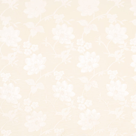 Proper Pose Parchment by Carole Fabric COCONUT CREAM 67% Polyester, 33% Cotton India Passes 30,000 Double Rubs Wyzenbeek 13 1/2" V, 13 3/4" H 54"  - Fabric Carolina -