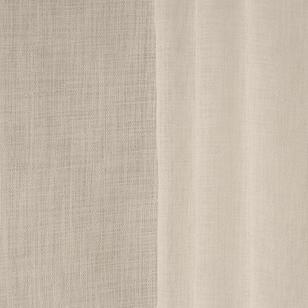 Calm Breeze Ivory by Carole Fabric Sheer Philosophy 100% Polyester France N/A None 138"  - Fabric Carolina -