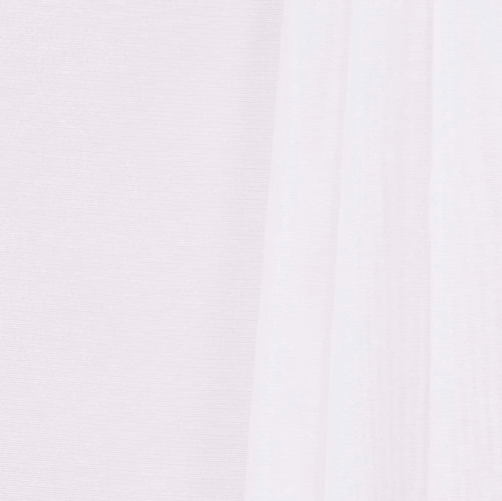 Single Life Snow by Carole Fabric Sheer Intrigue 79% Polyester, 13% Cotton, 8% Linen India N/A Horizontal: 0 and Vertical: 0 54 - Fabric Carolina -