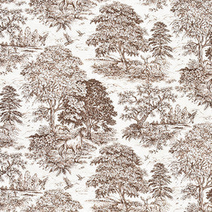 Wild Horses Driftwood by Carole Fabric