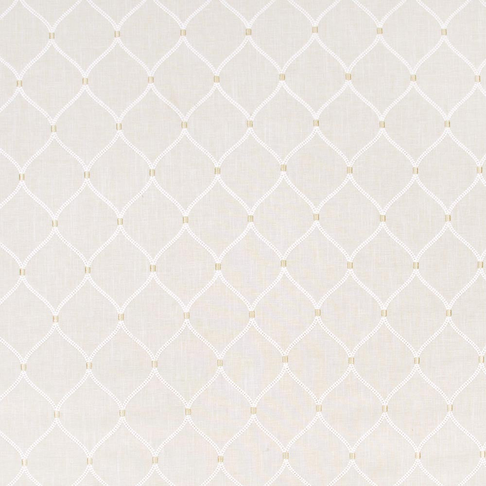 You Got Me Natural by Carole Fabric Coconut Cream 70% Cotton, 25% Polyester, 5% Linen India Passes 50,000 Double Rubs Wyzenbeek Horizontal: 425 and Vertical: 625 52 - Fabric Carolina -