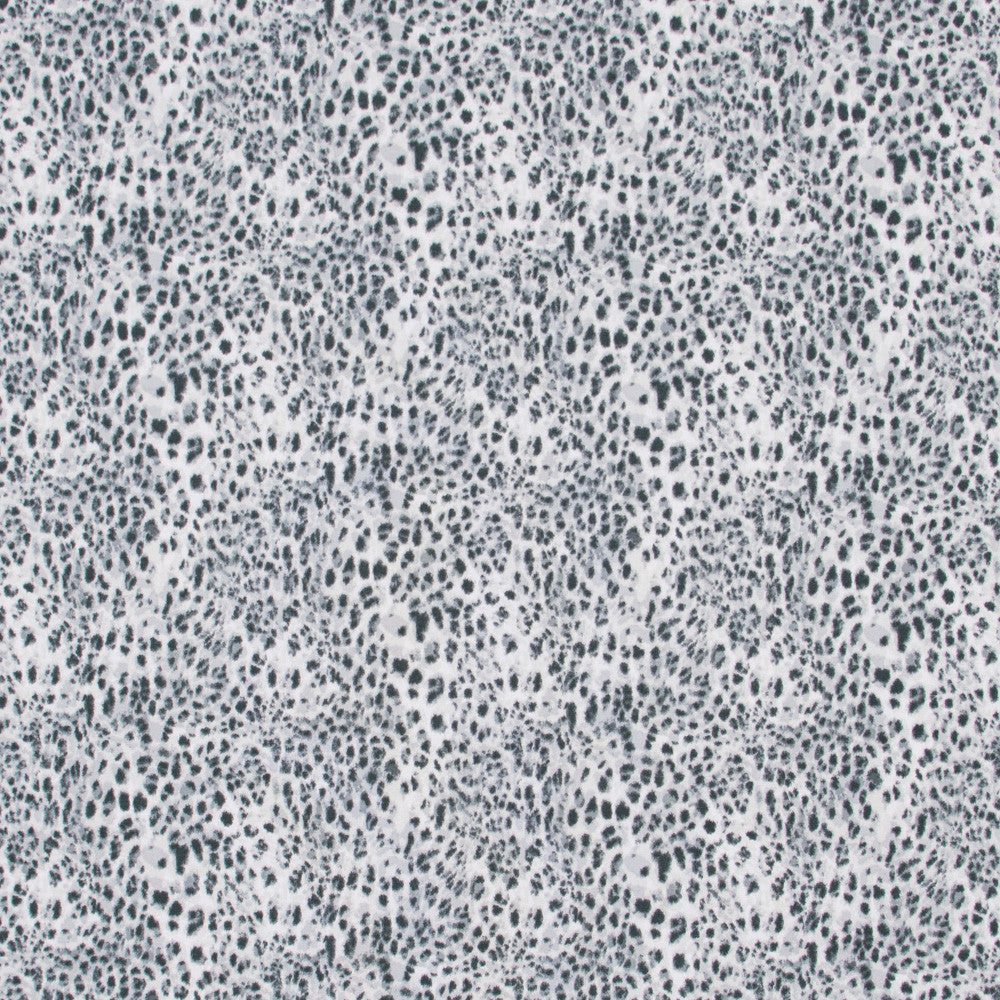 Spotted All Over Charcoal by Carole Fabric Jungle Safari 100% Cotton India Passes 30,000 Double Rubs Wyzenbeek Horizontal: 13.75 and Vertical: 13.5 54 - Fabric Carolina -