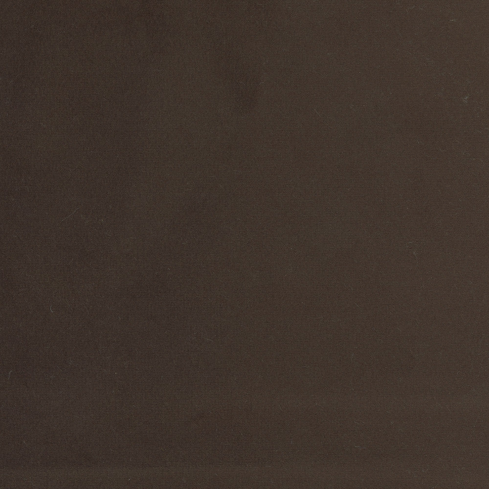 Plush Touch Chocolate by Carole Designer Fabric Touch Of Luxury 100% Polyester Knit Backing China 235,000 Wyzenbeek Double Rubs Horizontal: 0 and Vertical: 0 55 - Swanky Fabrics -