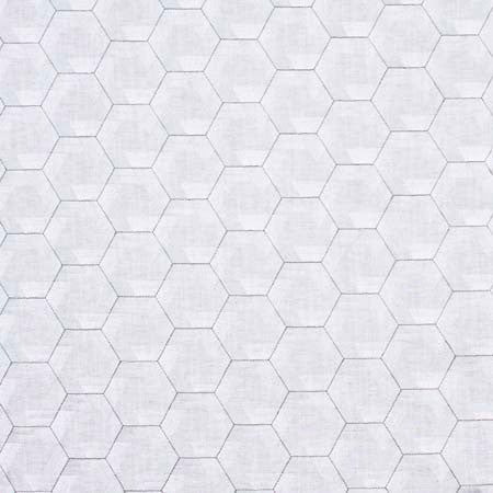 Still Love Me Platinum by Carole Designer Fabric Modern Edge 82% Polyester, 11% Cotton, 7% Linen India N/A Horizontal: 5 1/4" and Vertical: 3 1/4" V 53.5" - Swanky Fabrics -