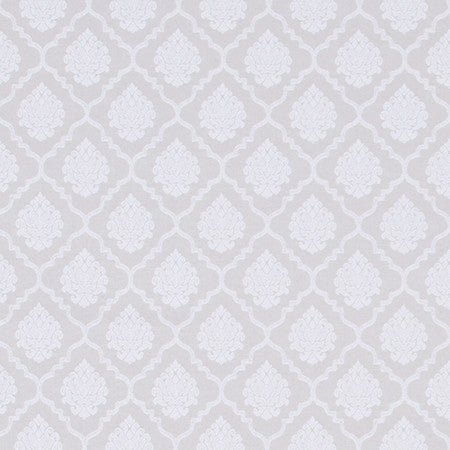 Family Crest Sterling by Carole Designer Fabric Ash Oak 65% Polyester, 25% Cotton, 10% Acrylic Spain 4 1/2" V, 3 1/2" H 55" - Swanky Fabrics -
