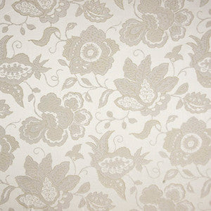 Garden Adorned Silk by Carole Fabric