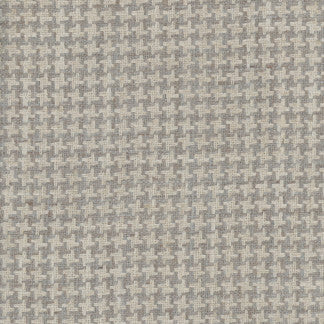 Common Space Steel by Carole Designer Fabric Clean Comfort 100% Polyester India Passes 30,000 Double Rubs Wyzenbeek Horizontal: 1/2" and Vertical: 1/2" V 54" - Swanky Fabrics -