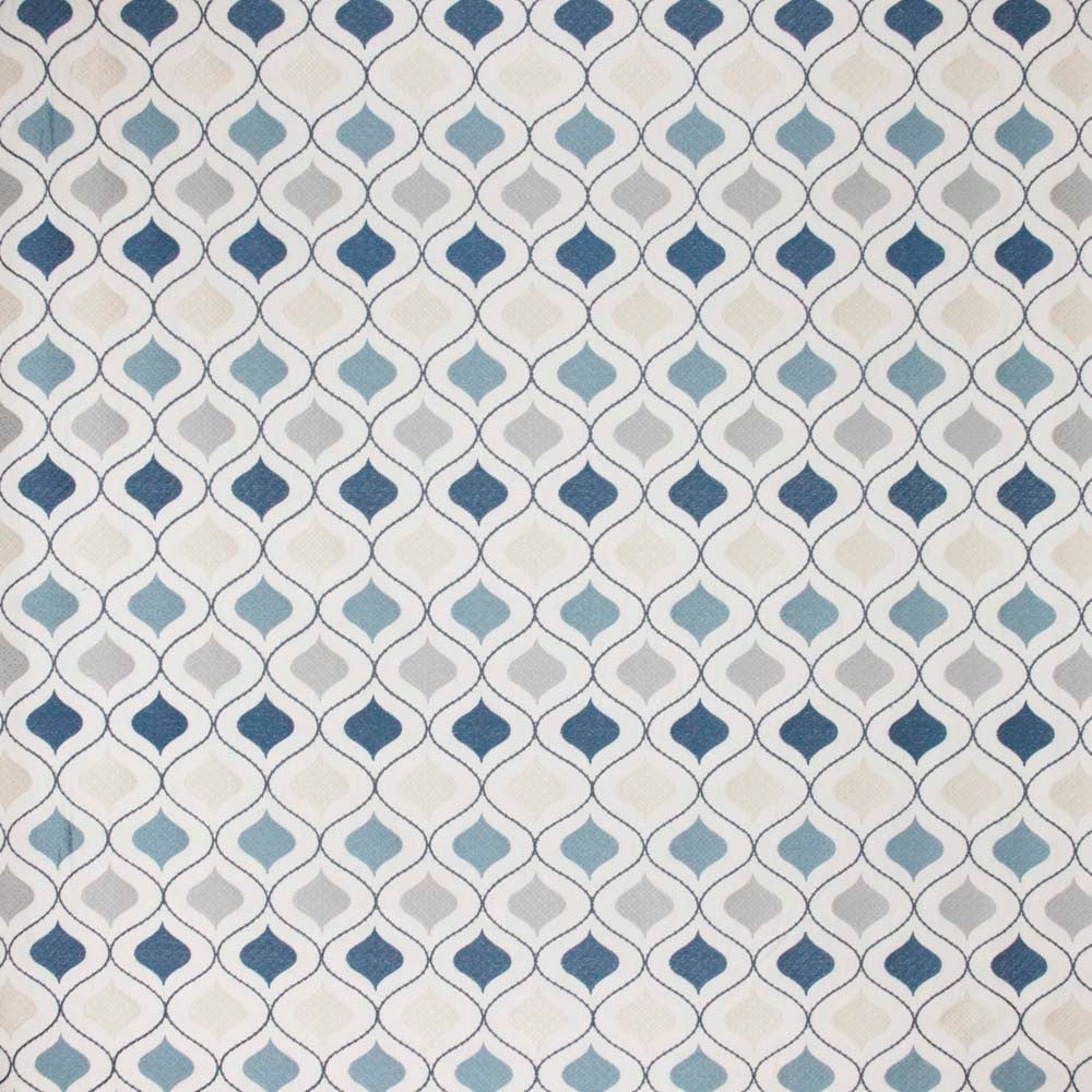Party Favor Ocean by Carole Fabric French Navy 63% Polyester, 37% Cotton India N/A Horizontal: 425 and Vertical: 925 52 - Fabric Carolina -