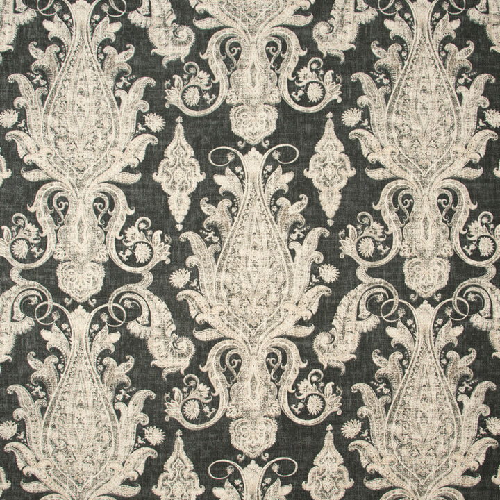 North Castle Peppercorn by Carole Fabric Birch 55% Linen, 45% Rayon-SSR Printed In USA Passes 15,000 Double Rubs Wyzenbeek Horizontal: 27 and Vertical: 2525 54 - Fabric Carolina -