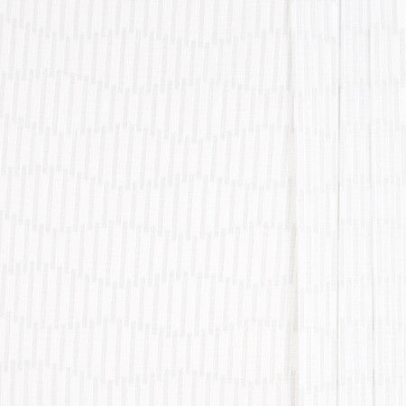 Flip Flop White by Carole Designer Fabric Sheer Marvel 100% Polyester TURKEY N/A Horizontal: 8" and Vertical: 5 5/8" V 118" - Swanky Fabrics -