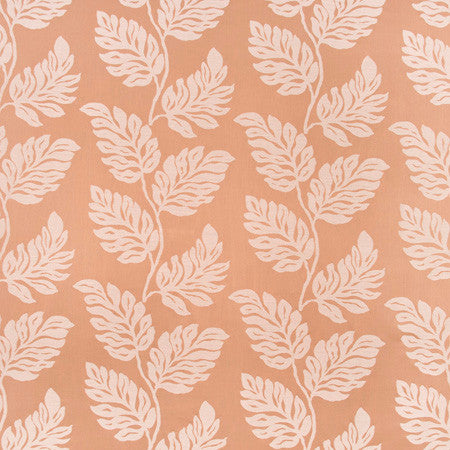 Seaside Resort Salmon by Carole Fabric Geranium 75% Cotton, 25% Bamboo India N/A </p><p>Repeat: 16" V, 13 1/2" H 54" - Fabric Carolina -