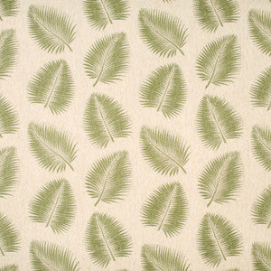 Palm Tidings Green by Carole Fabric