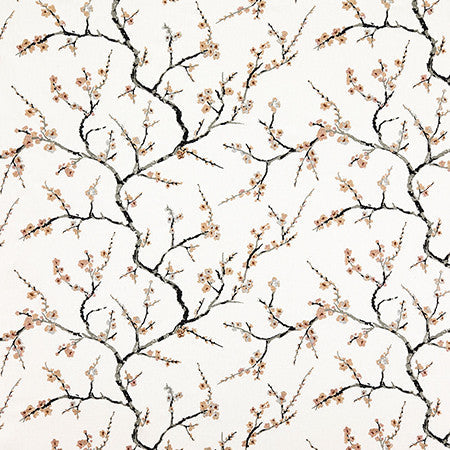 Find The Beauty Blush by Carole Designer Fabric First Impressions Base: 50% Poly, 50% Cotton Embr: 60% Poly, 40% Cotton India 15 3/8" V, 25 1/8" H 50" - Swanky Fabrics -