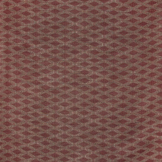Far Wall Cardinal by Carole Fabric Mulberry Sangria 100% Polyester Woven In USA  2 1/2" V, 4 3/4" H 56"  - Fabric Carolina -