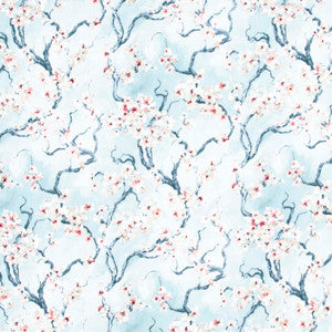 Cherry Blossom Spa by Carole Fabric