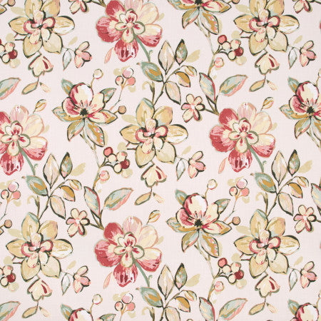 Hadley Park Rose Powder by Carole Fabric BREATHTAKING 100% Cotton- Soil & Stain Repellent India Passes 25,000 Double Rubs Wyzenbeek </p><p>Repeat: 27" V, 27" H 54" - Fabric Carolina -