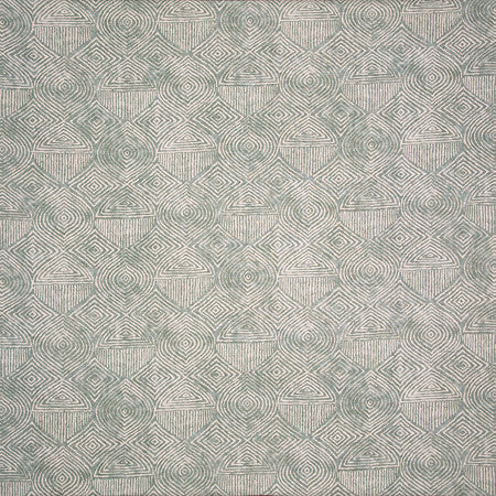 Unafraid Sage by Carole Fabric Misty Glen 75% Cotton, 25% Linen Pakistan  25" V, 13 1/4" H HD 54""  - Fabric Carolina -