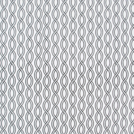 Total Package Silver by Carole Fabric SILVER FOX 50% Cotton, 50% Polyester India N/A Horizontal: 4 3/8" and Vertical: 6" V 52" - Fabric Carolina -