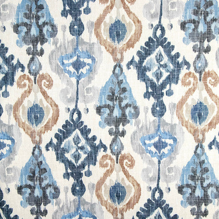 No Distractions Seaport by Carole Designer Fabric Making Waves 36% Polyester, 26% Cotton, 22% Viscose,16% Linen 30,000 Wyzenbeek Double Rubs 26 1/2" V, 13 1/2" H HD 55" - Swanky Fabrics -