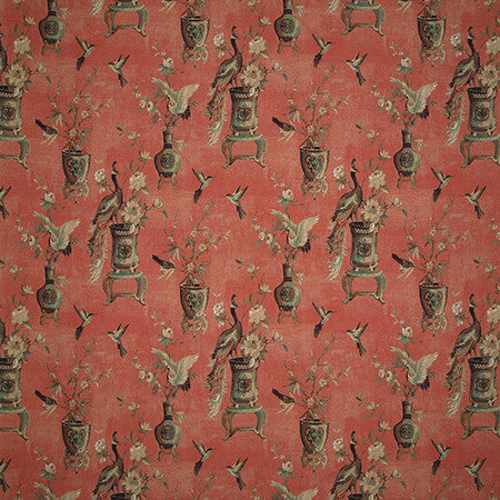 <p>Majestic Peacock Spice by Carole Designer Fabric</p><p><strong>Required Minimum Quantity Purchase: 2 yards</strong></p><p>Book: Moodscapes</p><p>Content: 100% Cotton</p><p>Origin: </p><p>Performance: 48,000 Martindale Circular Rubs</p><p>Repeat: 25 1/8" V, 13 1/2" H HD</p><p>Width: 56""</p>