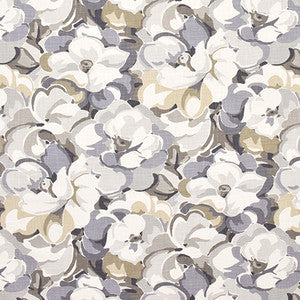 World Of Beauty Flax by Carole Fabric