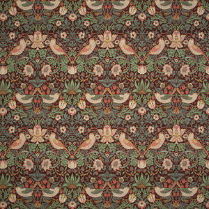 Early Bird Merlot Red by Carole Fabric