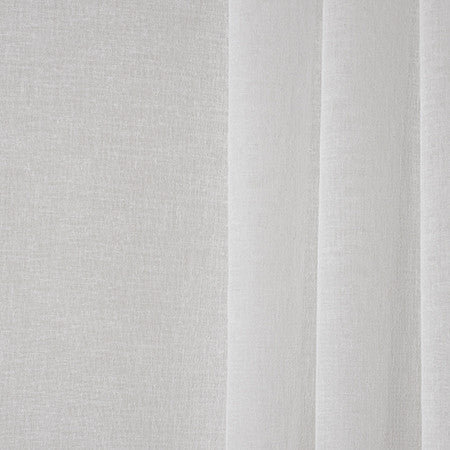 Relaxing Stroll White by Carole Designer Fabric Sheer Philosophy 100% Polyester Turkey N/A </p><p>Repeat: None 118" - Swanky Fabrics -