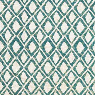 Teddy Aquamarine by Carole Fabric Surfs Up 55% Linen, 45% Rayon CHINA Passes 12,000 Double Rubs Wyzenbeek Horizontal: 6 3/4" and Vertical: 6 3/4"V 54" - Fabric Carolina -