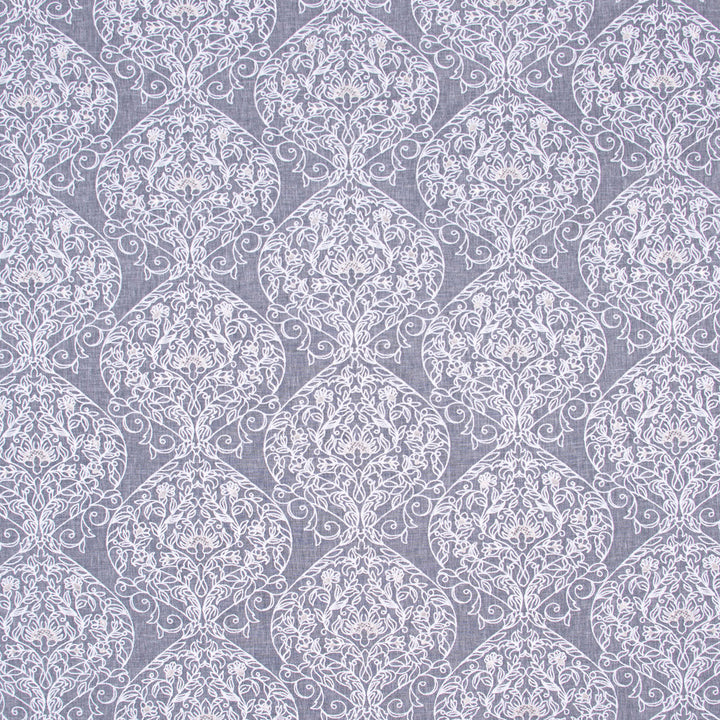 Unexpected Love Shadow by Carole Fabric White Smoke 70% Polyester, 30% Cotton India N/A Horizontal: 15.875 and Vertical: 9 51.5 - Fabric Carolina -