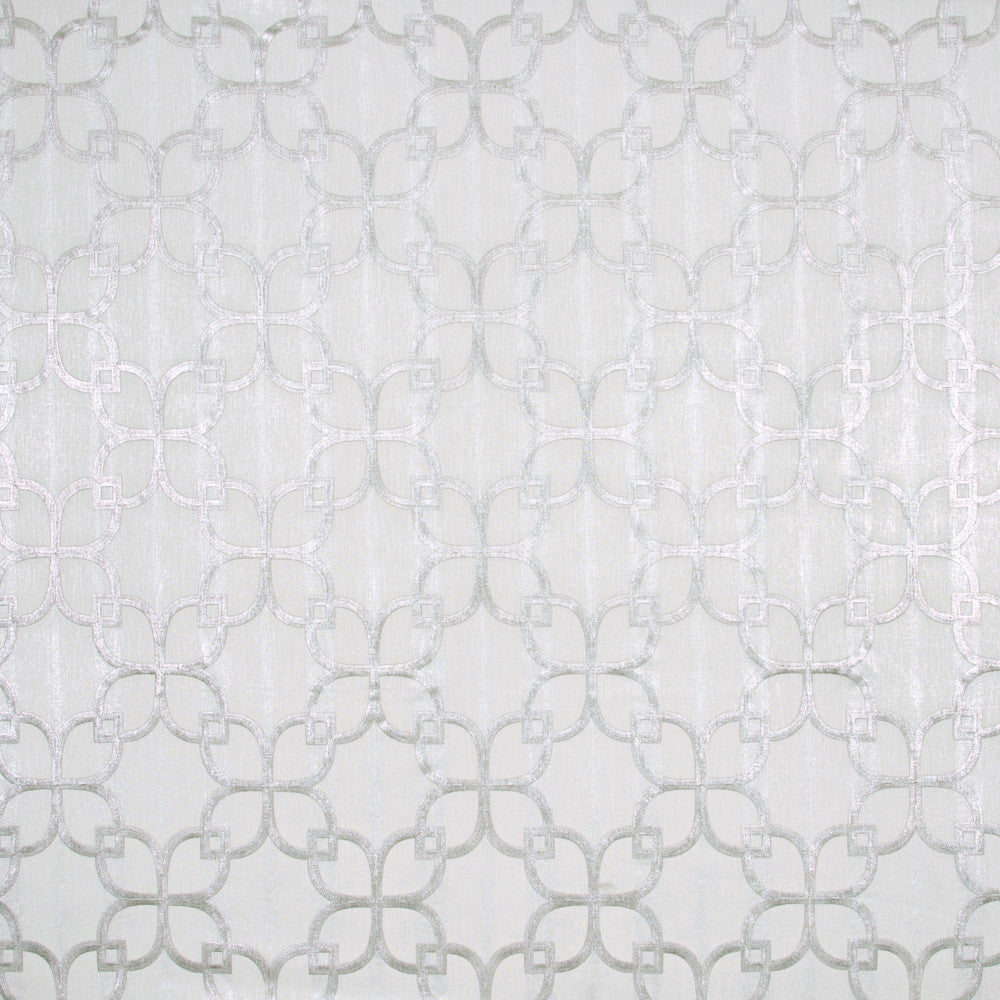 Favorite Way Silver by Carole Fabric For The Window 52% Cotton, 48% Polyester India Passes 15,000 Double Rubs Wyzenbeek Horizontal: 875 and Vertical: 925 51 - Fabric Carolina -