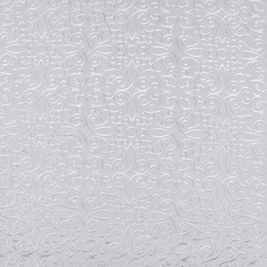 Hidden Hearts Platinum by Carole Fabric