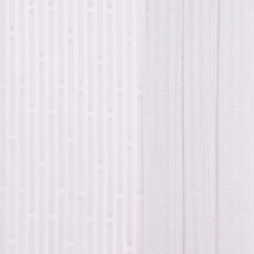 Pillar Run Ash by Carole Fabric Sheer Marvel 100% Polyester TURKEY N/A Horizontal: 2 3/4 and Vertical: 725 118 - Fabric Carolina -