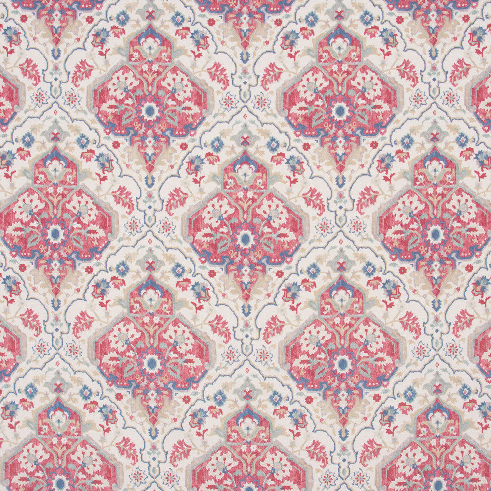 Take Your Place Pimento by Carole Fabric Azalea 100% Polyester India Passes 30,000 Double Rubs Wyzenbeek Horizontal: 6.75 and Vertical: 18 54 - Fabric Carolina -