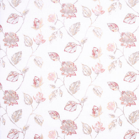 To Have Heart Sunset by Carole Fabric Azalea 58% Cotton, 42% Polyester India Passes 20,000 Double Rubs Wyzenbeek 12 1/4" V, 25 1/4" H 50.5"  - Fabric Carolina -
