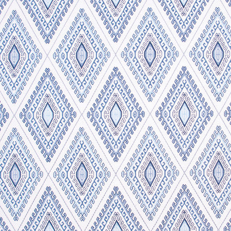 Soul Searcher Cadet by Carole Fabric Bluebird 100% Cotton India N/A 15 1/8" V, 8 5/8" H 52"  - Fabric Carolina -