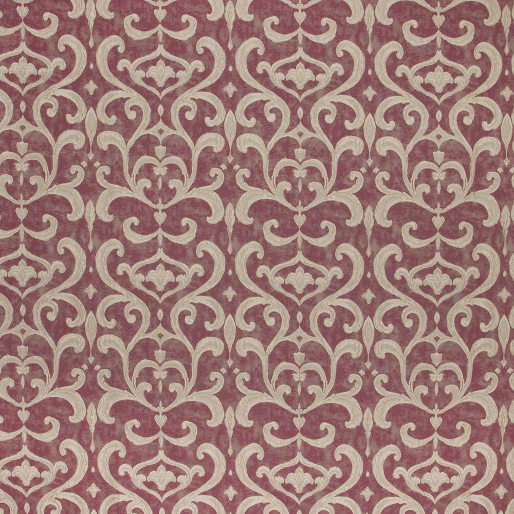 Family Heirloom Merlot by Carole Fabric Mulberry Sangria 65% Polyester, 35% Viscose Turkey N/A Horizontal: 11125 and Vertical: 165 55 - Fabric Carolina -