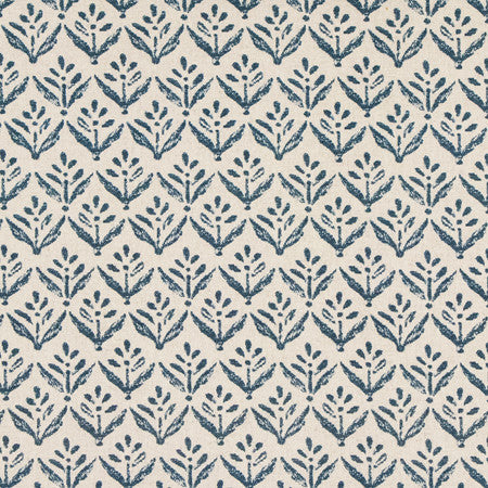Every Aspect Midnight by Carole Designer Fabric Making Waves 85% Cotton, 15% Linen N/A 2 3/4" V, 3 1/2" H 55" - Swanky Fabrics -
