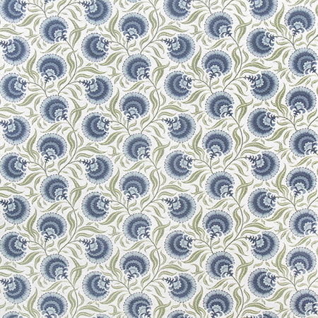 Arlington Oasis by Carole Designer Fabric English Garden 75% Polyester, 25% Cotton 40,000 Wyzenbeek Double Rubs 5 1/2" V, 5 5/8" H 54" - Swanky Fabrics -