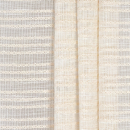 Booklist Cream by Carole Fabric In The Open 87% Polyester, 13% Cotton N/A 2" V 54" - Fabric Carolina -