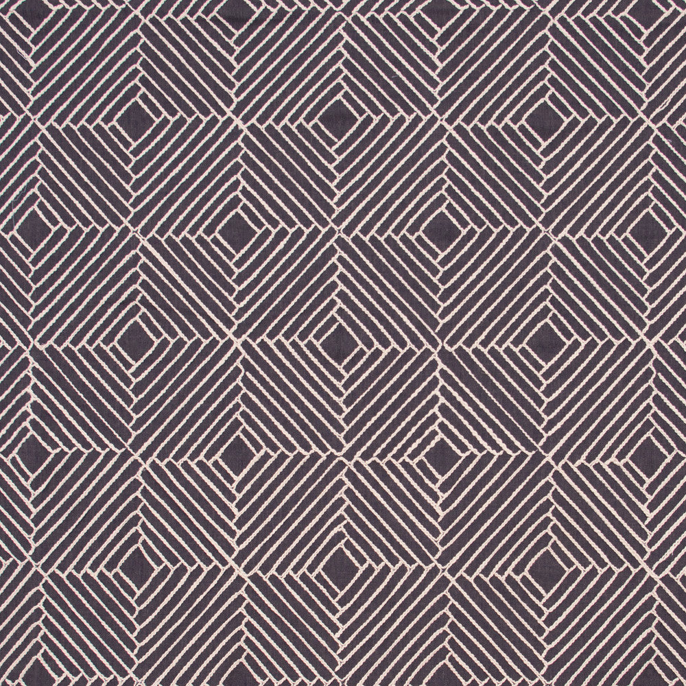 In Sections Slate by Carole Fabric White Smoke 63% Cotton, 37% Polyester India N/A Horizontal: 8.5 and Vertical: 9.5 51 - Fabric Carolina -