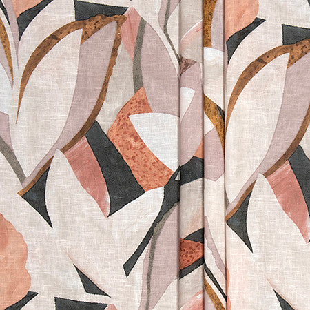 Flickering Light Rosewood by Carole Fabric Sheer Impressions 100% Recycled Fr Polyester N/A 31 1/2" V, 21 5/8" H 119" - Fabric Carolina -
