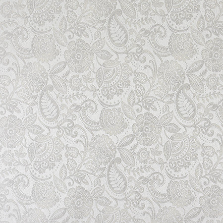 Achievement Sterling by Carole Fabric Radiance 99% Polyester, 1% Lycra India 15,000 Wyzenbeek Double Rubs 15 1/4" V, 14" H 56"  - Fabric Carolina -